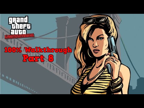 GTA Liberty City Stories 100% Walkthrough Part 8 JD & Vincenzo's Death + Slash TV