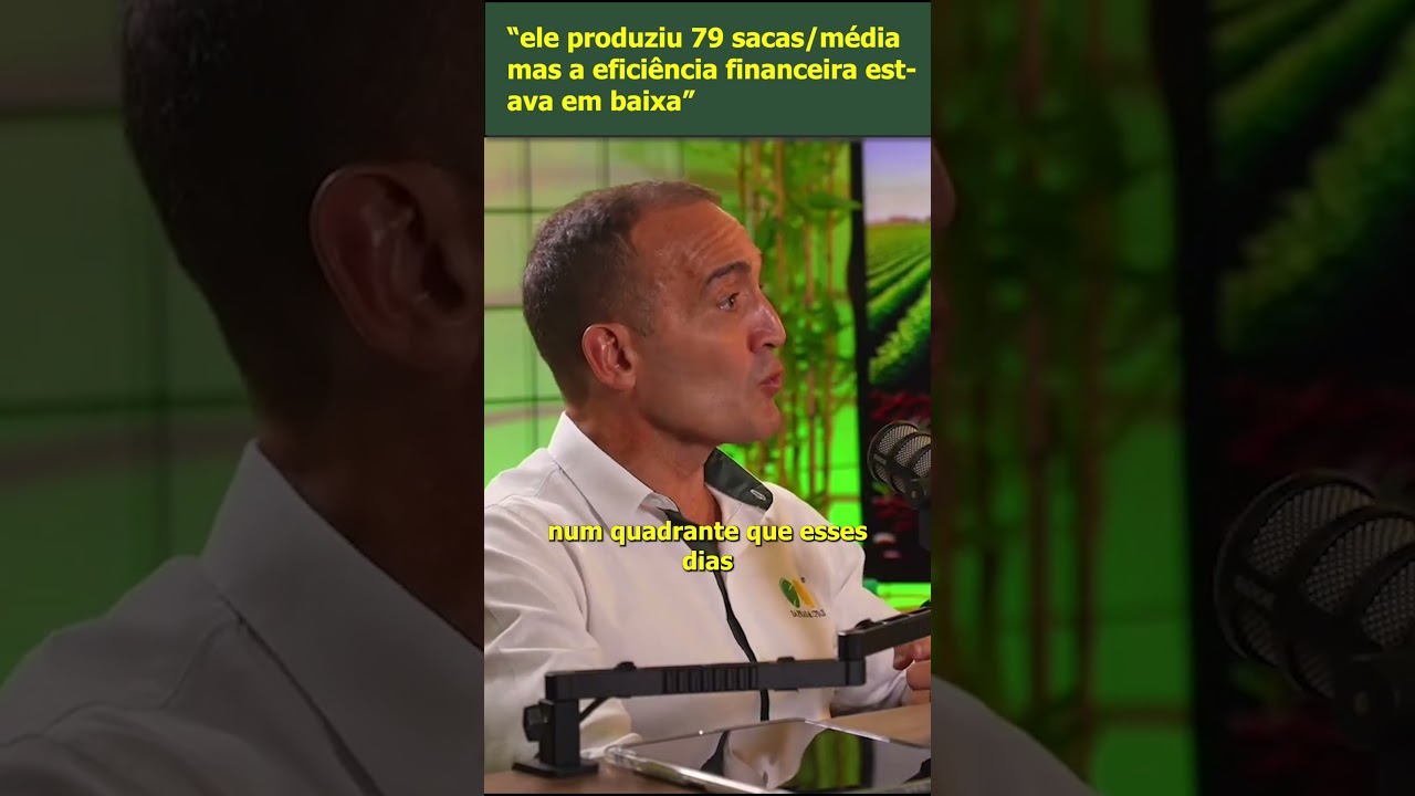 O caso do produtor que atingiu 79 sacas de média e mesmo assim tinha problemas financeiros.