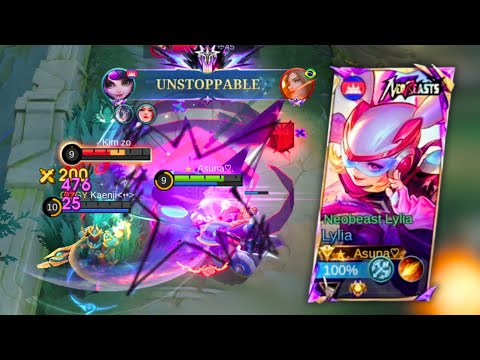 Neobeast Lylia Cooldown Reduction Build!! 🔥 | Mobile Legends