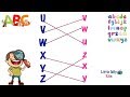 Alphabet Exercise Match Uppercase Lowercase Alphabets Fun Alphabet Exercise For Children