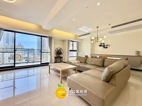 🍊R8三多商圈星海灣泳池質感3+1房平車 整層住家 星海灣大廈 591租屋 月租57,000元/月