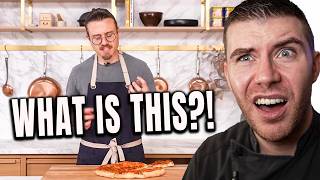Pro Chef Reacts.. Joshua Weissman Did WHAT With Pizza?!
