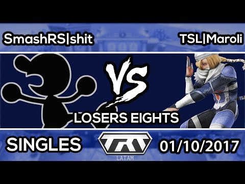 TRT LATAM 2017 - SmashRS | Shit (Game and Watch) x TSL | Maroli (Sheik, Diddy Kong) - Losers Eights