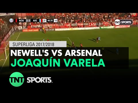 Joaquín Varela (2-1) Newell's vs Arsenal | Fecha 13 - Superliga Argentina 2017/2018