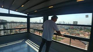 BİZ YAPTIK OLDUU SİLİNEBİLİR GİYOTİN CAM SİSTEMLERİ...