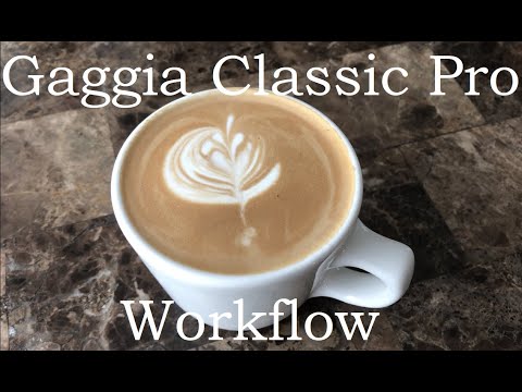 Gaggia Classic Pro Workflow
