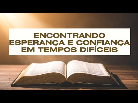 Culto de Domingo ao Senhor– Ao Vivo/Encontrando Esperança e Confiança em Tempos Difíceis | 14/06/26
