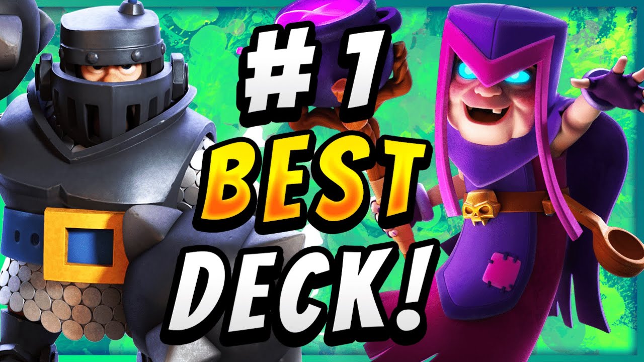 SirTagCR: #1 BEST MEGA KNIGHT DECK in CLASH ROYALE! 🏆 - RoyaleAPI