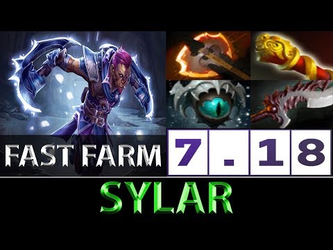 刘嘉俊 Sylar [Anti-Mage] Trust The Fast Farm ► Dota 2 7.18