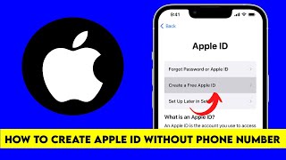 How to Create Apple ID without phone number | How to Create Apple ID without phone number 2023