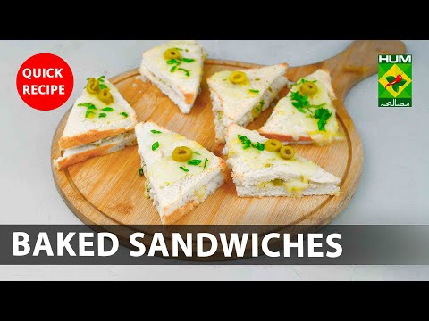 𝐁𝐚𝐤𝐞𝐝 𝐒𝐚𝐧𝐝𝐰𝐢𝐜𝐡𝐞𝐬 Recipe - Try it Now | Quick & Healthy Recipes | Masala TV