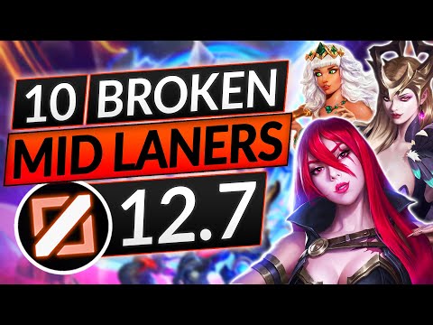 10 BEST MIDLANERS to MAIN in Patch 12.7 - BROKEN Champions to ABUSE - LoL Guide