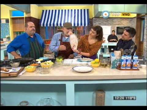 Lenguado con vegetales multicolor con Norman Briski Parte 1
