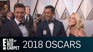 Kelly Ripa & Mark Consuelos Have a 2018 Oscars Date Night | E! Live from the Red Carpet