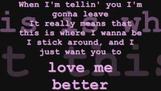Love Me Better - Montana Tucker