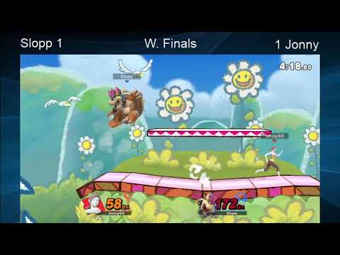 CWA Wifi Weekly 36 - Slopp (Bowser) vs JonnySQ (Wii Fit Trainer) Winners Finals