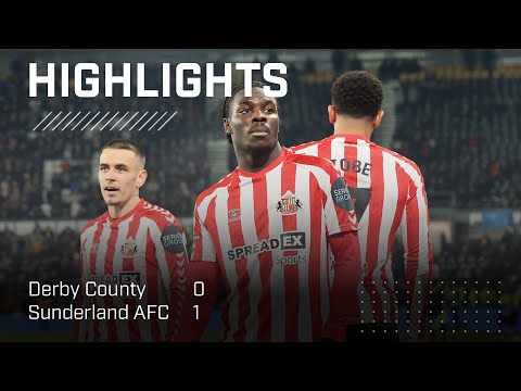 Mayenda Seals Away Win | Derby County  0 - 1 Sunderland AFC | EFL Championship Highlights