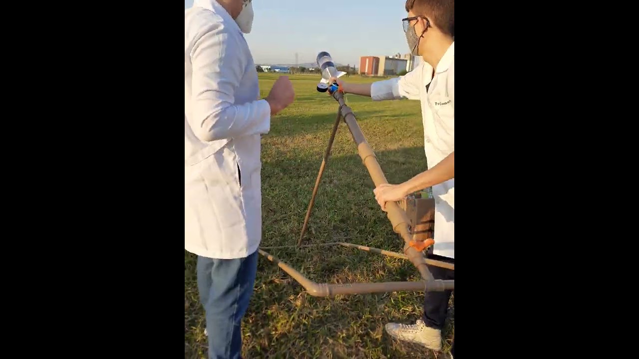 Lançamento de foguete 2021 mobfog teste