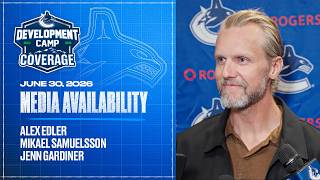Alex Edler, Mikael Samuelsson & Jenn Gardiner Development Camp Media (Jun 30 2026)