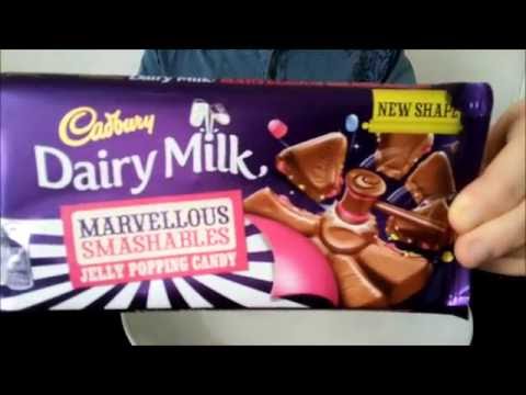 Cadbury's Dairy Milk Marvellous Smashables - Jelly Popping Candy Review
