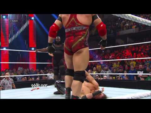 Ryback vs. Heath Slater: Raw, March 11, 2013