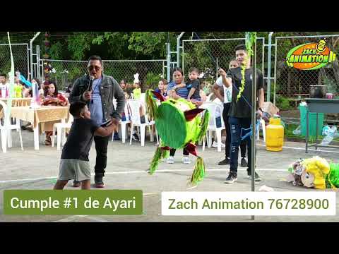 El cumpleaños de Ayari en California Usulutan 