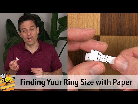 How to Find Your Ring Size at Home Using a Sheet of Paper - LDS Honey
