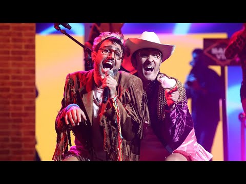 David Fernández y Raul Gómez imitan a Ojete calor en 'Mocatriz' - Tu Cara Me Suena