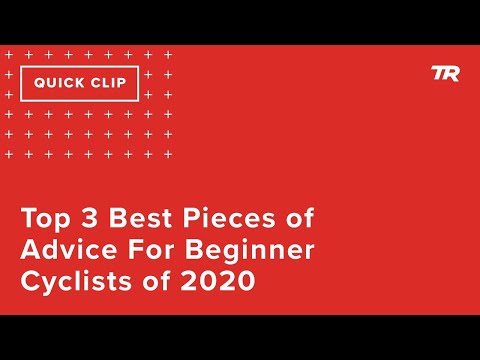 Top 3 Pieces of Advice for Beginner Cyclists (Ask A Cycling Coach Podcast)