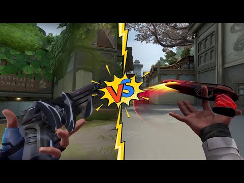 Kuronami Sheriff VS ORA Sheriff | VALORANT Best Sheriff Skins