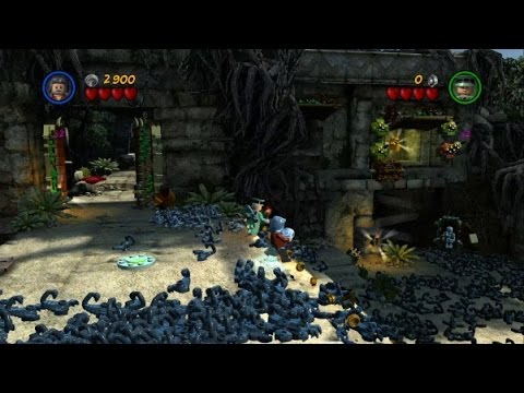 LEGO Indiana Jones 2 100% Walkthrough Part 18 - All Treasure Levels - Kingdom of the Crystal Skull 2