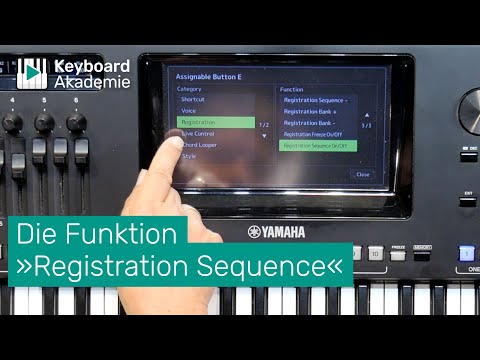 Die Funktion »Registration Sequence« am Yamaha Genos | Power-Tipp