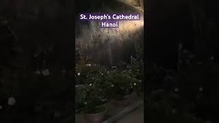St. Joseph&rsquo;s Cathedral Hanoi at night, Vietnam #shorts