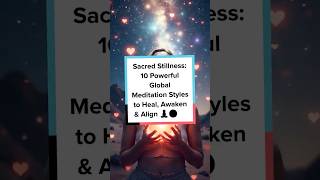 Sacred Stillness: 10 Powerful Global Meditation Styles to Heal, Awaken &amp; Align 🧘‍♀️🌍