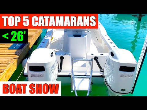 TOP 5 CATAMARANS UNDER 26FT - 2020 Miami International Boat Show