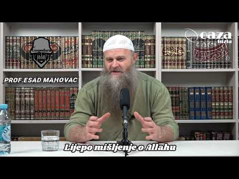 Lijepo mišljenje o Allahu