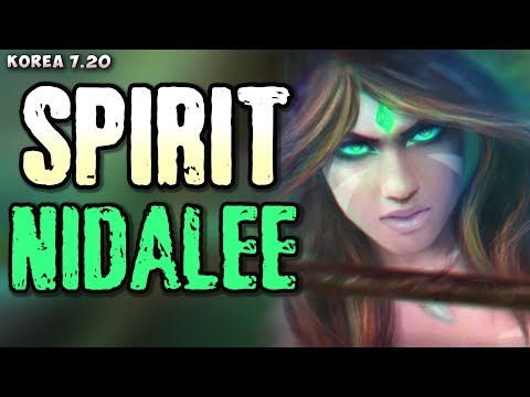 AFS Spirit (572 LP) plays Nidalee jungle - Korean SoloQ P 7.20