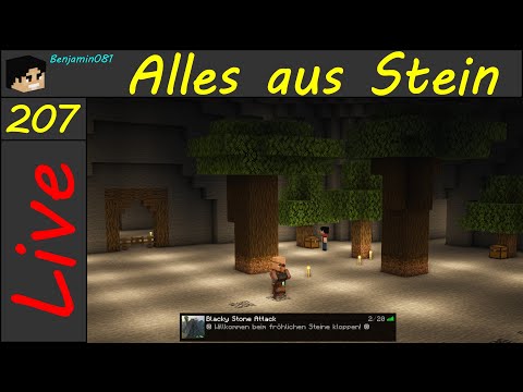 Alles aus Stein #207 - 21:00 Uhr - So geht Minecraft mit Benjamin - Minecraft 1.19 #live
