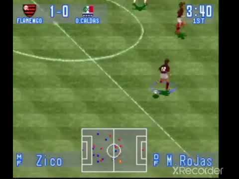 Gols mais bonitos de International SuperStar Soccer ISS  - Super Nintendo SNES - 15