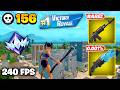 156 Elimination RANKED RELOAD Gameplay Wins Fortnite Chapter 7 Keyboard Mouse