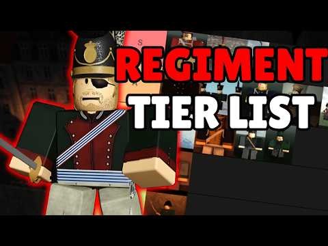 Guts and Blackpowder Regiment Tier List Part 2