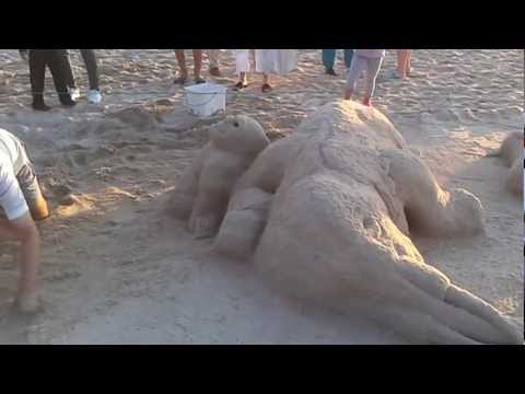 Międzywodzie - plaża 2012