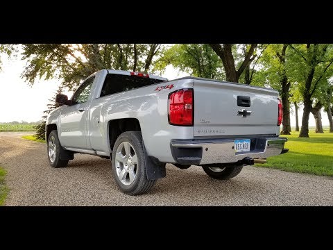 2018 Silverado 1500 Rear Bumper Swap - Flat Black to Chrome - RCSB