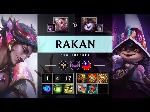 Rakan Support vs Lulu - TW Master Patch 25.07