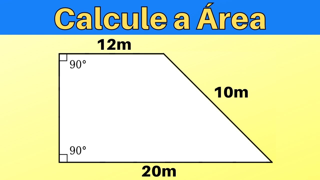 🔥Aprenda a Calcular a Área do Trapézio | MATEMÁTICA BÁSICA 🔥
