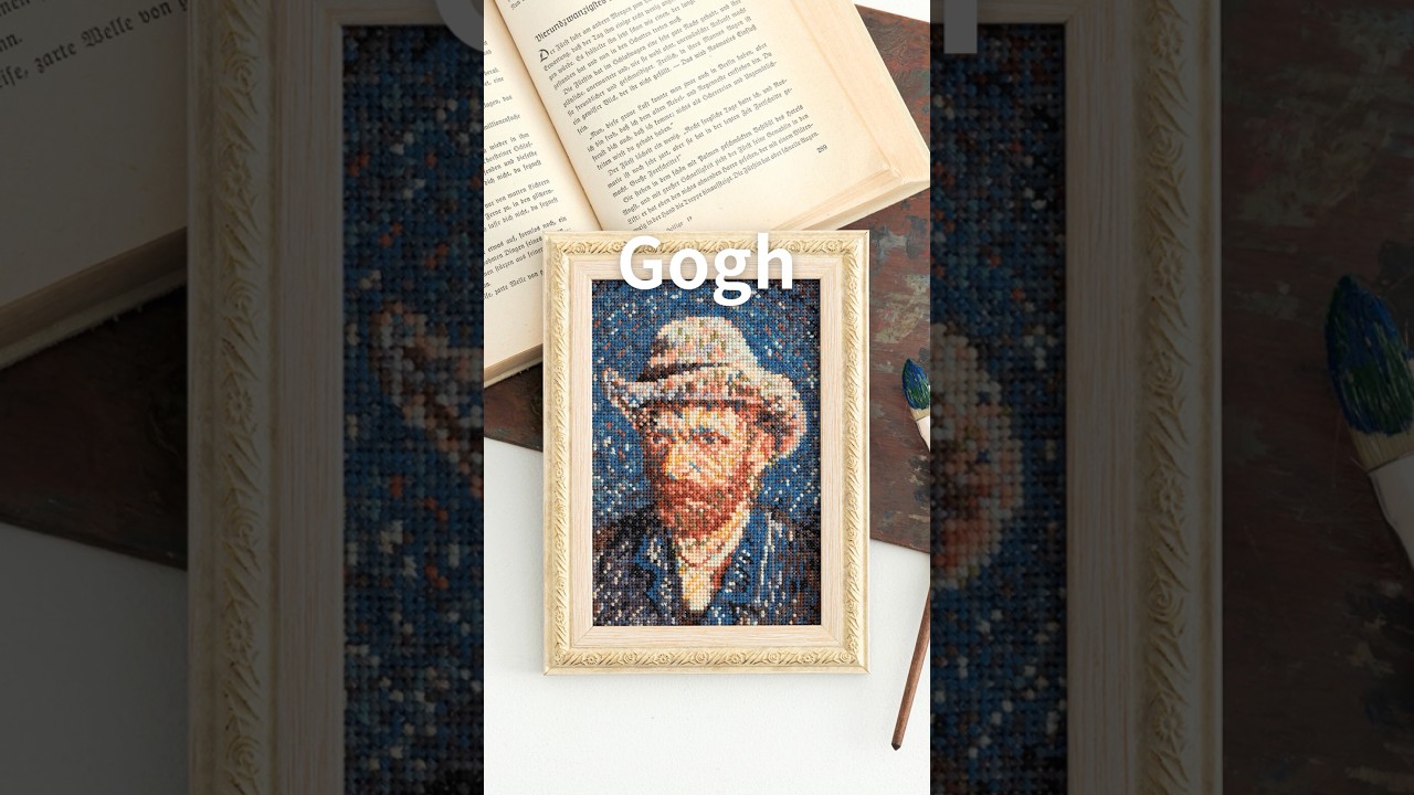 🌻ゴッホの名画を手しごとで楽しむ「アートシリーズ」が登場しました🎨✨クロスステッチ・編み物キット・生地・刺し子を幅広くラインナップ。