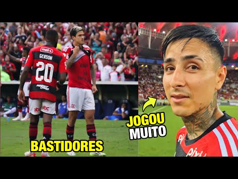 BASTIDORES E COMEMORAÇÃO DO FLAMENGO CONTRA O BAHIA NO BRASILEIRÃO