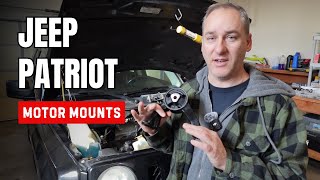Learn From My Mistakes - Replacing the Motor & Transmission Mounts on a Jeep Patriot Limited 4wd