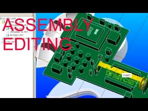 E10 Pro/Engineer Wildfire 4 - Assembly Basics 3