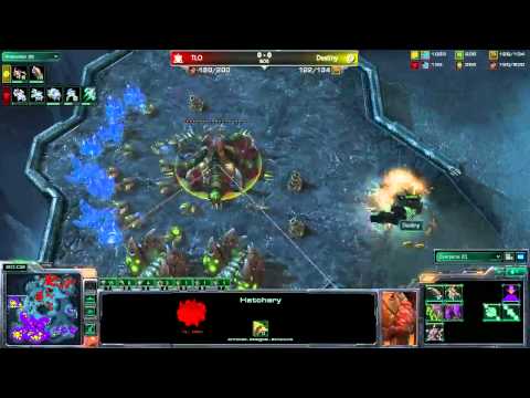 SHOUTcraft - SCi3 - RO8 : Destiny (Z) vs TLO (T) G1